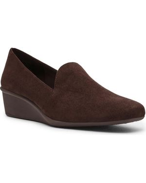Anne Klein Wendell Wedge Pump - Brown