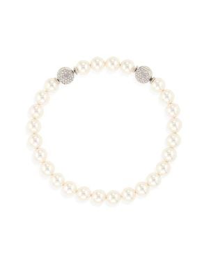 Swarovski Matrix Bracelet - White