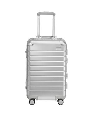 AWAY The Bigger Carry-On Suitcase: Aluminum Edition - Gray