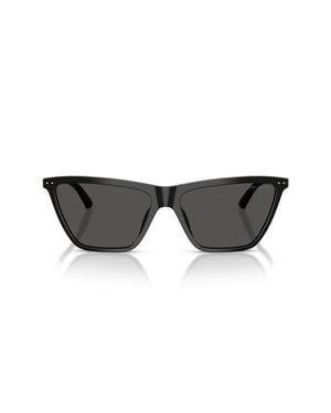 Jimmy Choo 56Mm Cat Eye Sunglasses - Black