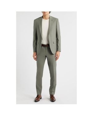 Jack Victor Esprit Contemporary Fit Wool Blend Suit - Gray