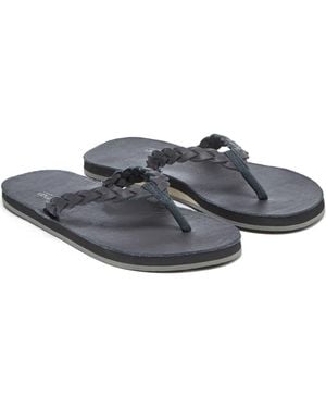 Hari Mari Meadows Braided Flip Flop - Gray