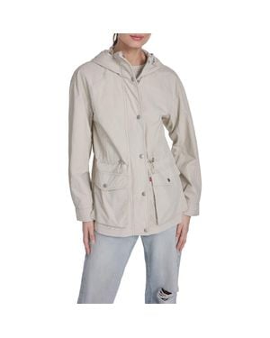 Levi's Water Resistant Hooded Jacket - Gray