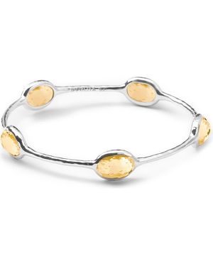 Ippolita Rock Candy Citrine Station Bangle - Metallic