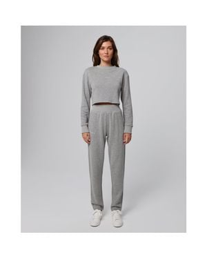 JUANA Off Hours Mid Rise Sweatpants - Gray
