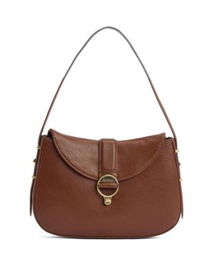 Barbour Alder Leather Sling Bag - Brown