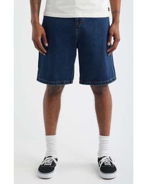 Rip Curl Nu Dose Denim Walking Shorts - Blue