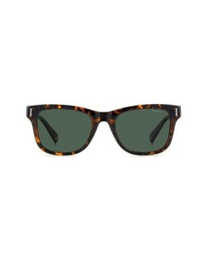 Polaroid 51Mm Polarized Square Sunglasses - Green