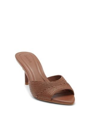 Open Edit Micah Heeled Sandal - Brown