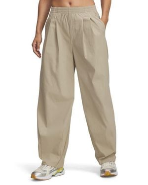 Under Armour Unstoppable Pleated Pants - Natural