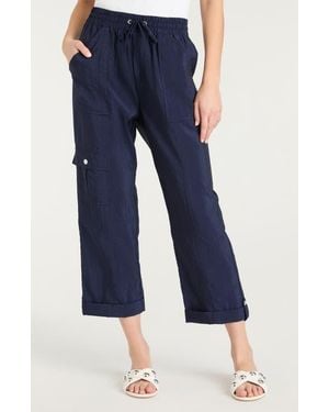 Cinq À Sept Marlease Crop Pants - Blue