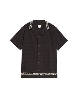 CHE Vargon Cotton Camp Shirt - Black