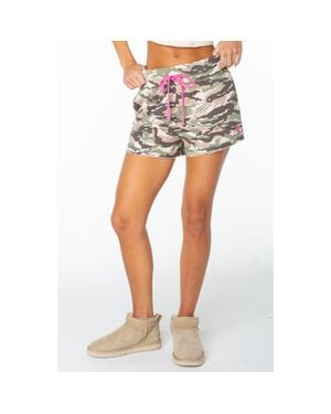 Roxy Heart Breaker Tie Waist Shorts - Multicolor