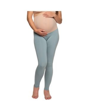 Felina 2-Pack Maternity Leggings - Blue