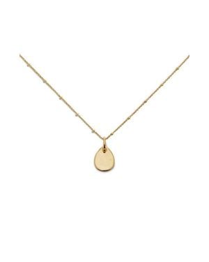 Monica Vinader Ziggy Petal Pendant Necklace - Metallic