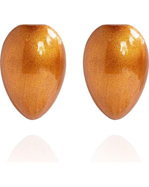 Saule Label Juno Earrings - Brown
