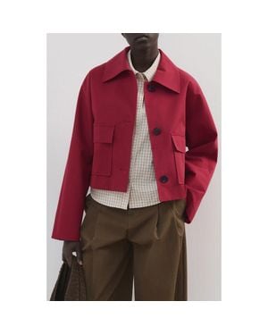 Mango Brava Jacket - Red