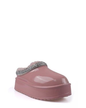 Zigi Sofie Faux Fur Platform Slipper - Purple