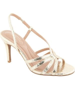 BCBGMAXAZRIA Jewlee Slingback Sandal - Metallic