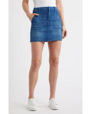 Frank & Eileen Jameson Denim Utility Skirt - Blue