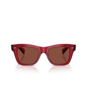 Oliver Peoples Ms. Oliver 51Mm Square Sunglasses - Red