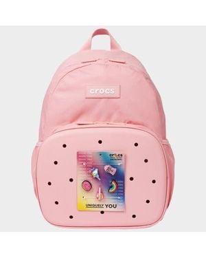 Crocs™ Back To School Backpack With Eva Front Pocket Customizable Jibbitz Backpack - Pink