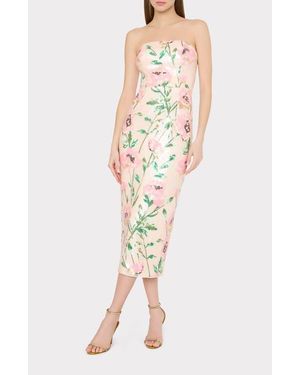 MILLY Floral Dresses for Women | Lyst MILLY Floral Dresses for Women | Lyst