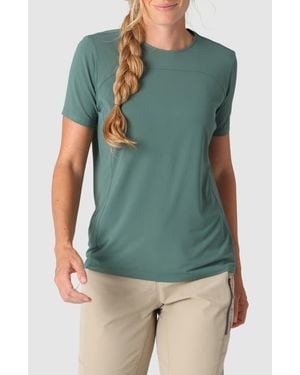 Outdoor Research Freewheel Mtb Short Sleeve Jersey T-Shirt - Green
