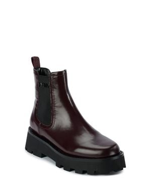 DKNY Senni Lug Sole Chelsea Boot - Black