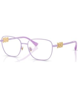 Versace 48Mm Phantos Optical Glasses - Purple
