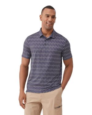Surfside Supply Gary Performance Polo - Blue