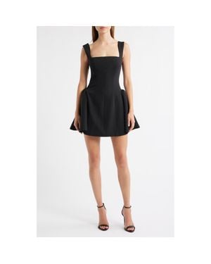 DELFI Collective Madi Fit & Flare Cocktail Minidress - Black