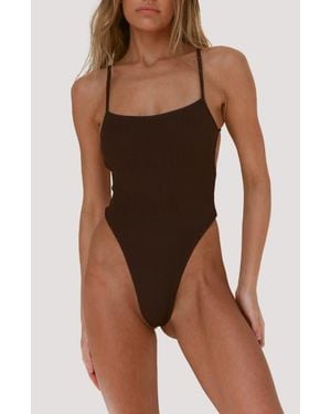 Stone Fox Tahlia One-Piece Swimsuit - Brown