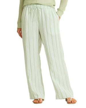Tommy Bahama Beach Breeze Dobby Wide Leg Pants - Green