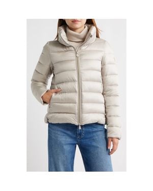 Save The Duck Elsie Water & Wind Repellent Puffer Jacket - Gray