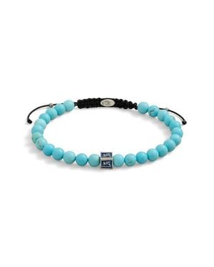 Degs & Sal Venetian Lion Slider Bracelet - Blue