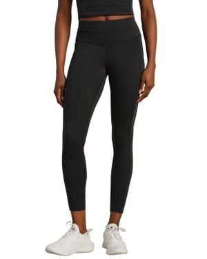 Rhone Heather Revive Pocket 7/8 Leggings - Black