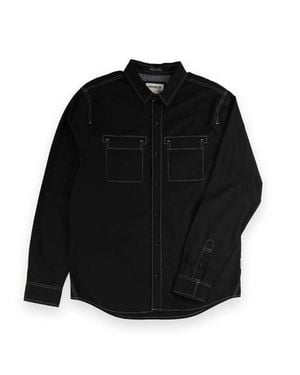 Sovereign Code Simon Button Down Shirt - Black