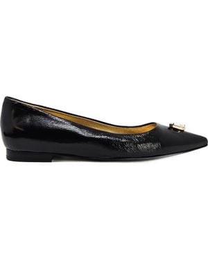Madison Maison Maira Pointy Ballet With Jewel - Black