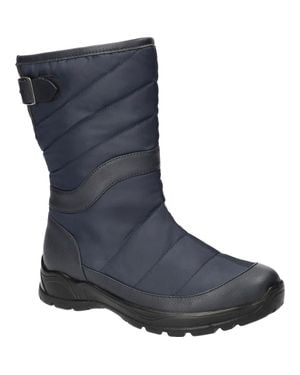 Bella Vita Quilted Waterproof Boot - Blue