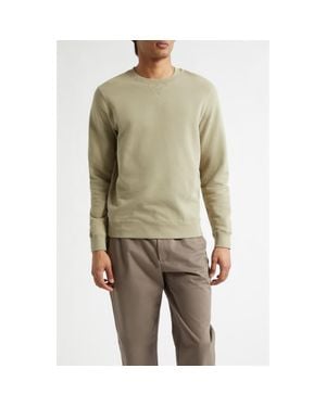 Sunspel French Terry Sweatshirt - Natural