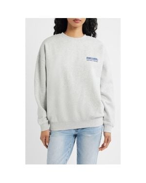 Rip Curl Surf Puff Logo Sweatshirt - Gray