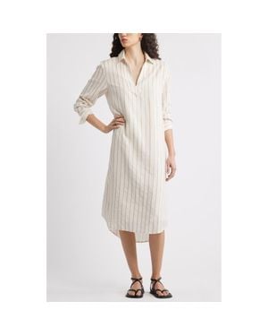 Nordstrom Tunic Shirtdress - White