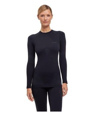 FALKE Warm Crew Neck Base Layer Top - Blue