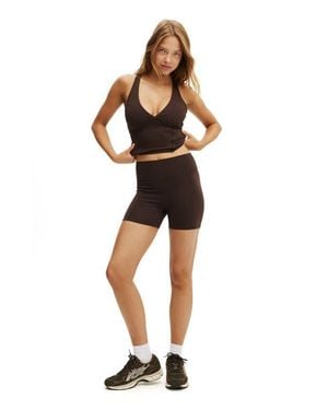 Cotton On Active Ultra Soft Invisible Scrunch Shortie Short - Multicolor