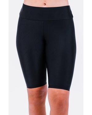Calypsa Long Bike Swim Shorts - Blue