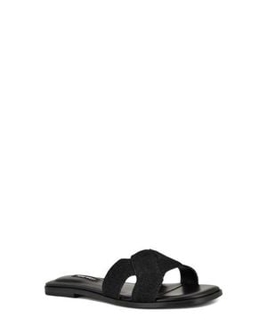 Nine West Gammy Slide Sandal - Black