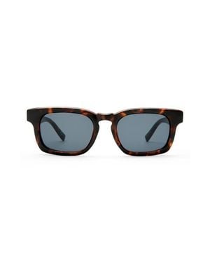 Le Specs Iceman 52Mm Square Sunglasses - Black