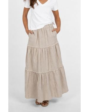 LEISURE LAB Ojai Skirt - Natural