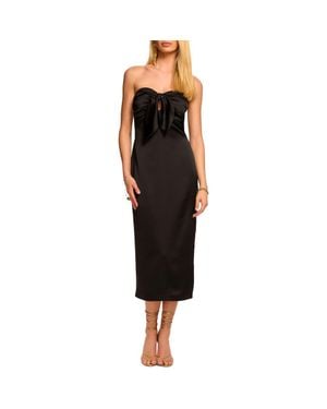 Ramy Brook Orion Strapless Midi Dress - Black